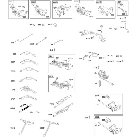 Control Assembly for Briggs & Stratton