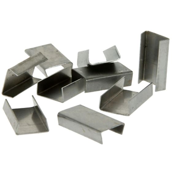 13mm Steel Banding/Strapping Seals - 1000 Pack