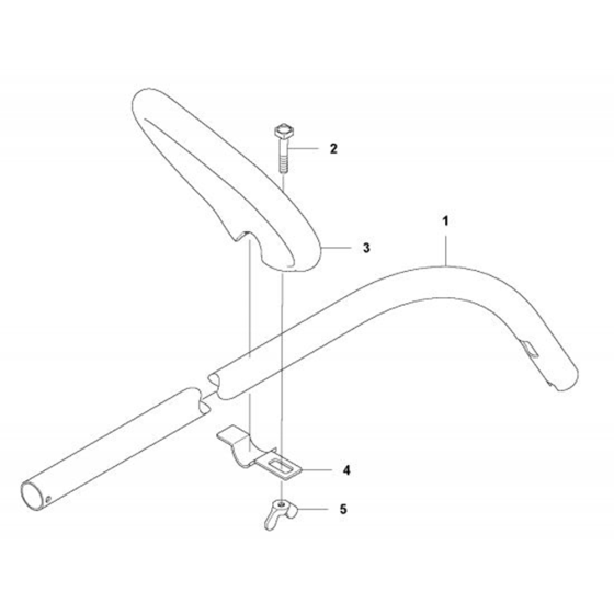 Tube for Husqvarna 136 LiC