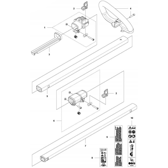 Tube for Husqvarna 136 LiL
