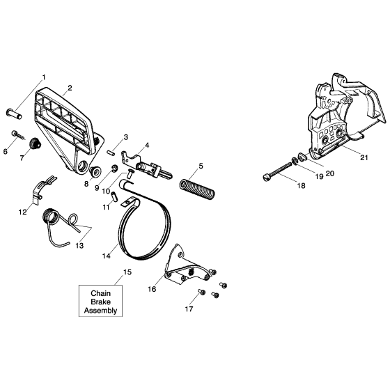Chain Brake & Clutch Cover