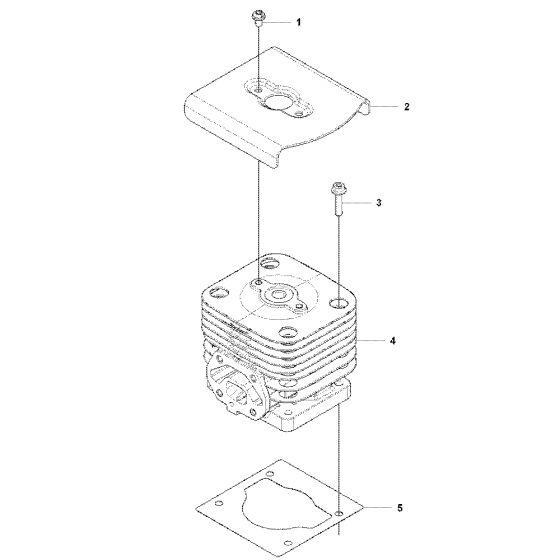 Cylinder Assembly for Husqvarna