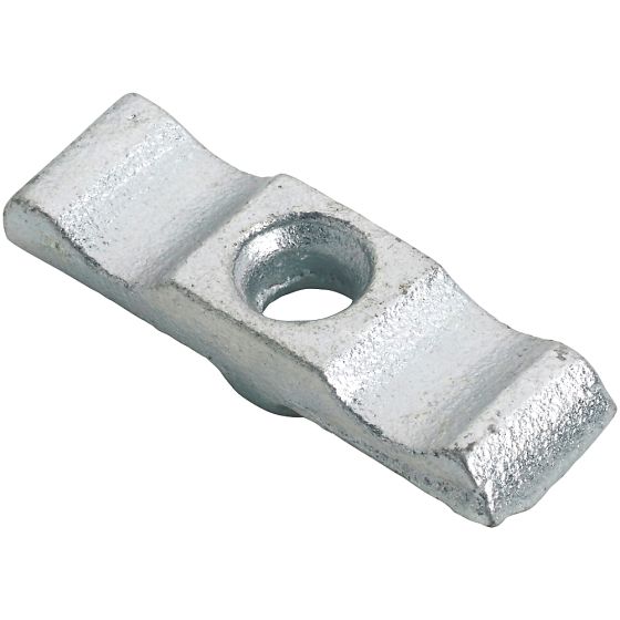 50mm 2" - Plain Turn Buttons for securing shed doors or animal building Blk