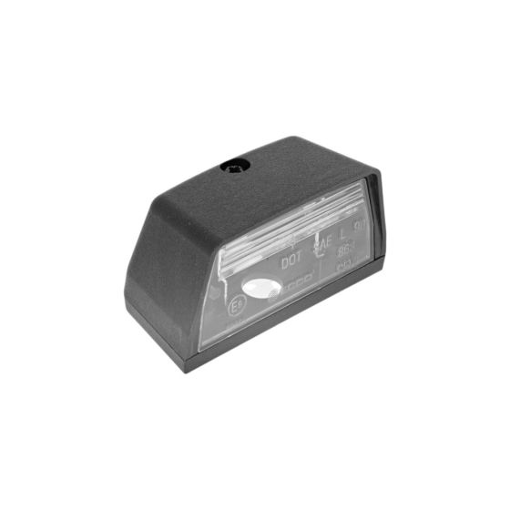 Rear Registration Plate Light for Mecalac MBR71 / 1-71 Rollers - 1705 3048