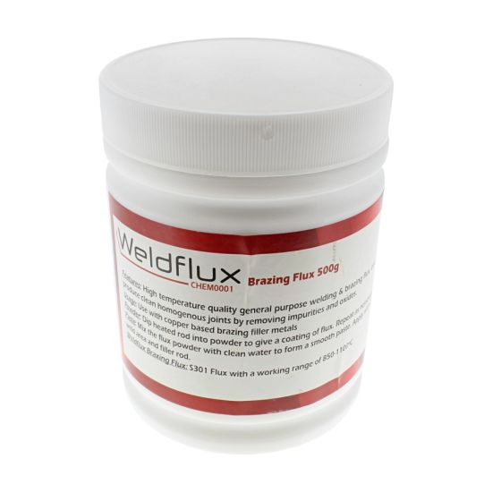 High Quality General Purpose Brazing Flux 500g - White Powder