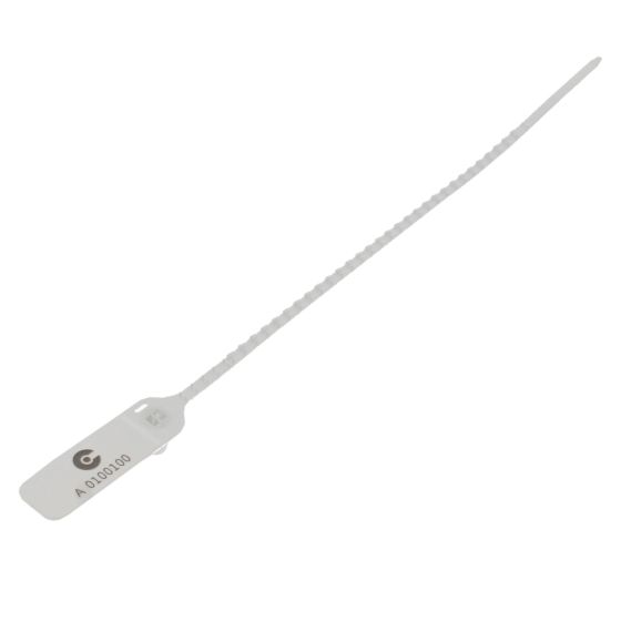 White Security Seal (32kg) 300mm x 6.4mm - Pack of 100