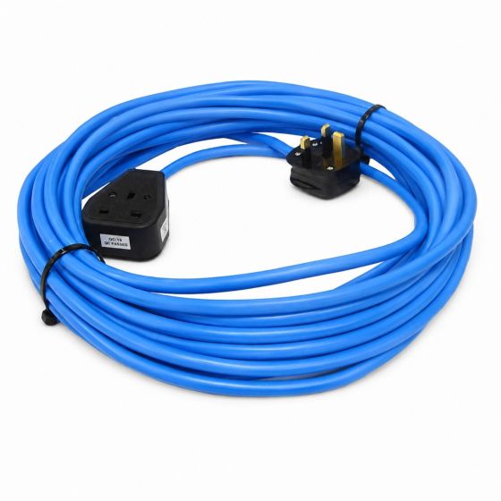 1 Gang Blue 13 Amp 240V Extension Lead 14 Meter