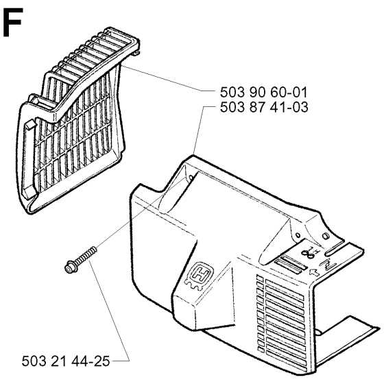 Cover Assembly for Husqvarna 225HBV