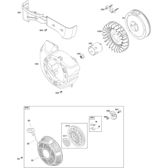 Blower Housing for Briggs & Stratton