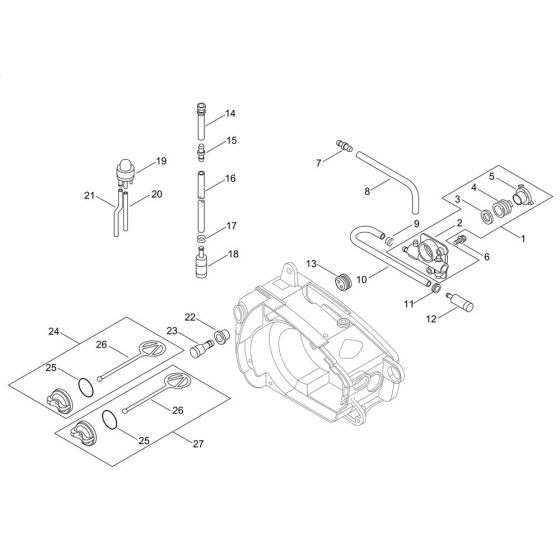 Oiler for Shindaiwa 269TS