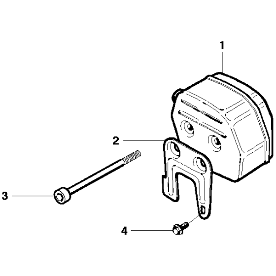 Muffler Assembly for 288xp