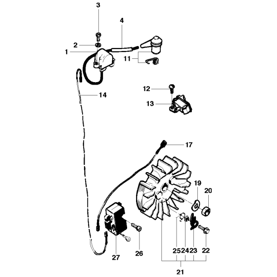 Ignition System for Husqvarna 288xp