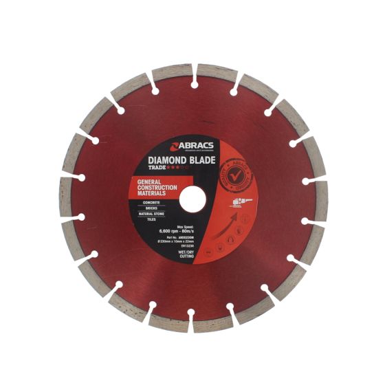 9" Diamond Cutting Blade Abracs - 300 609