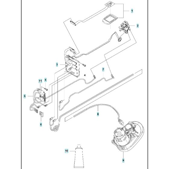 Husqvarna 315iC Electrical Assembly