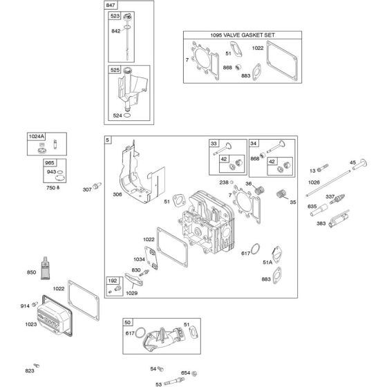 Gasket Assembly for Briggs & Stratton