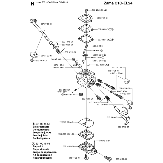 Carburetor Assembly for 323P