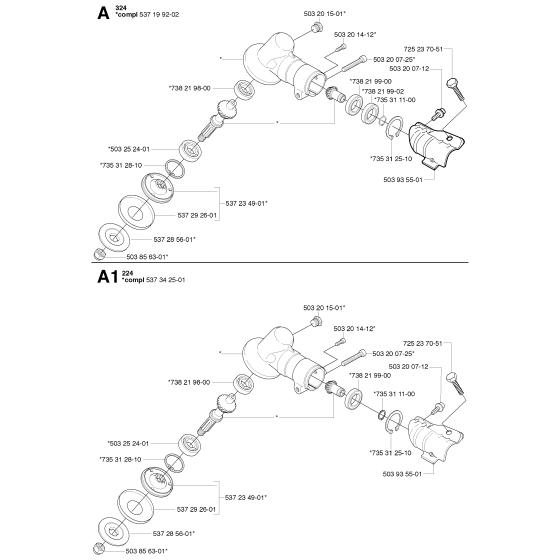 Bevel Gear Assembly Husqvarna