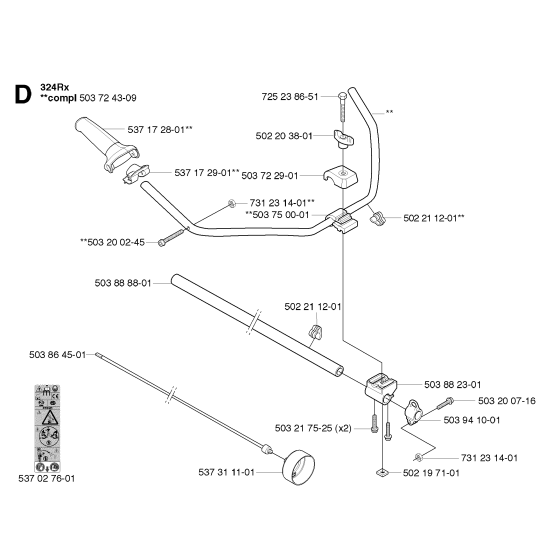 Shaft & Handle Assembly