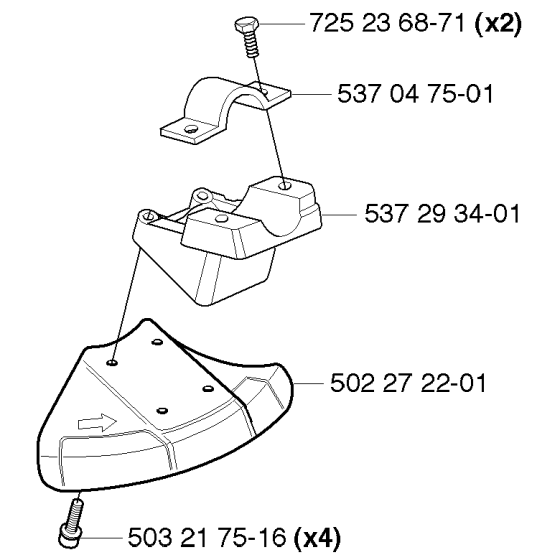 Guards Assembly for 324RX