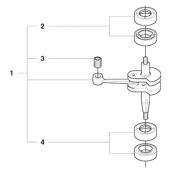 Crankshaft Assembly for Husqvarna