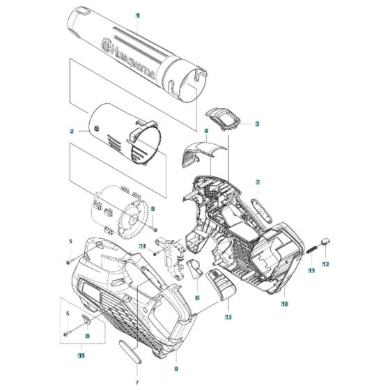 Chassis for Husqvarna 325iB