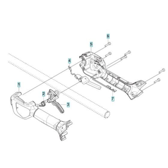 Handle for Husqvarna 325iL