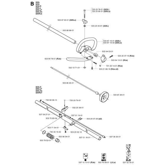 Shaft & Handle Assembly