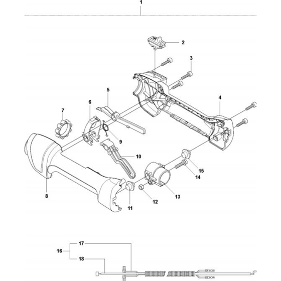 Throttle Controls for Husqvarna