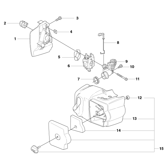 Carburetor & Filter Assembly