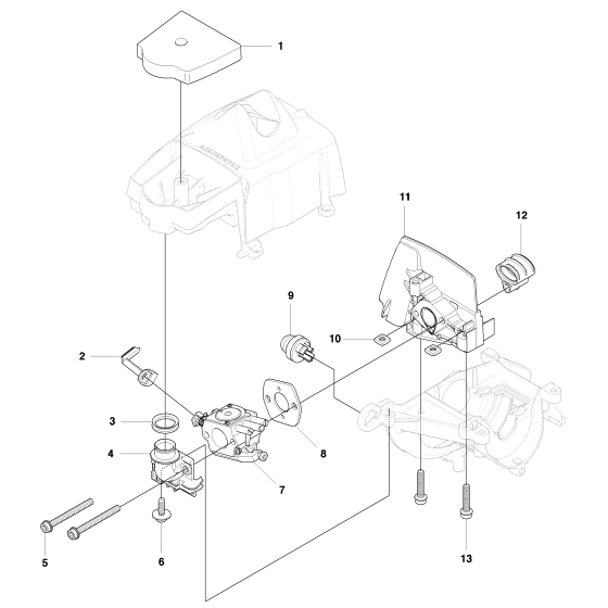 Carburetor & Filter Assembly