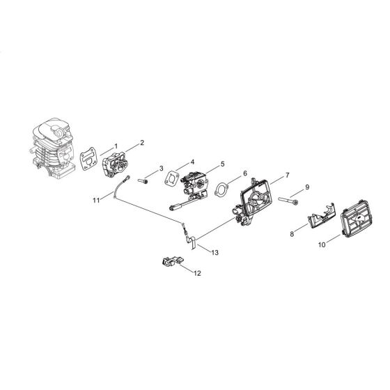 Air Cleaner & Carburettor