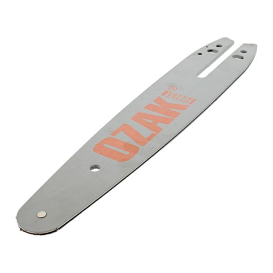 10" Ozaki Carving Guide Bar - 1/4" / 043" 56 Link - Universal Mount