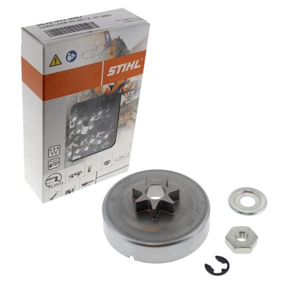 16" Chain & Rim Sprocket Kit .325" for Stihl MS260 Chainsaws - 350 080