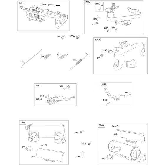Control Assembly for Briggs & Stratton