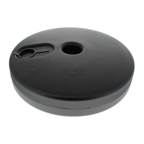 Plastic Post Base Only (300mm Diameter)