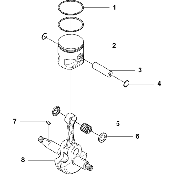 Crankshaft Assembly for 380BTS