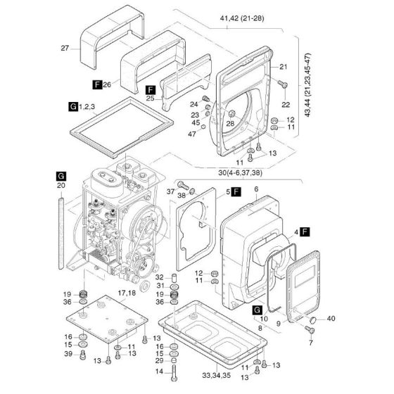 Capsule C/K Assembly for Hatz