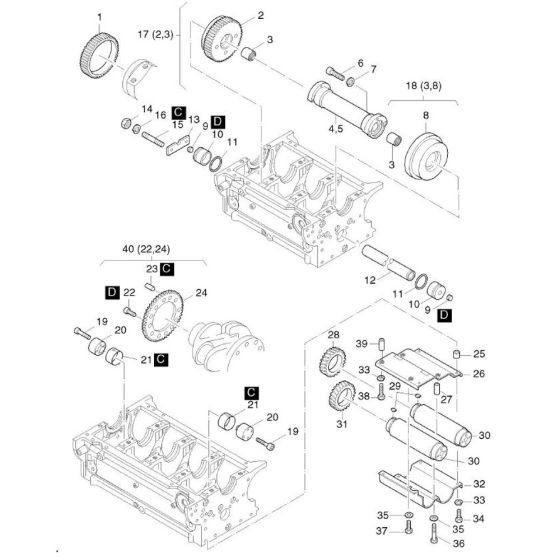 Masse Assembly for Hatz 3L41C