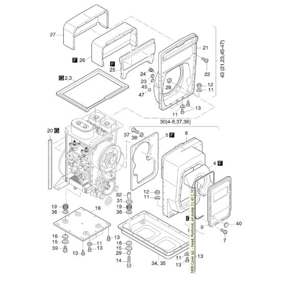 Capsule C/K Assembly for Hatz
