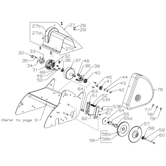Clutch Assembly for Masport 400