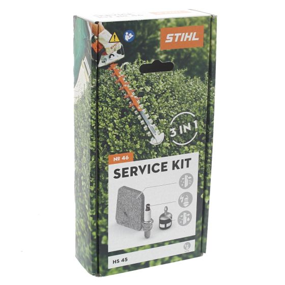Service Kit No.46 for Stihl HS45 2-Mix Hedge Trimmer - OEM No. 4140 007 4102