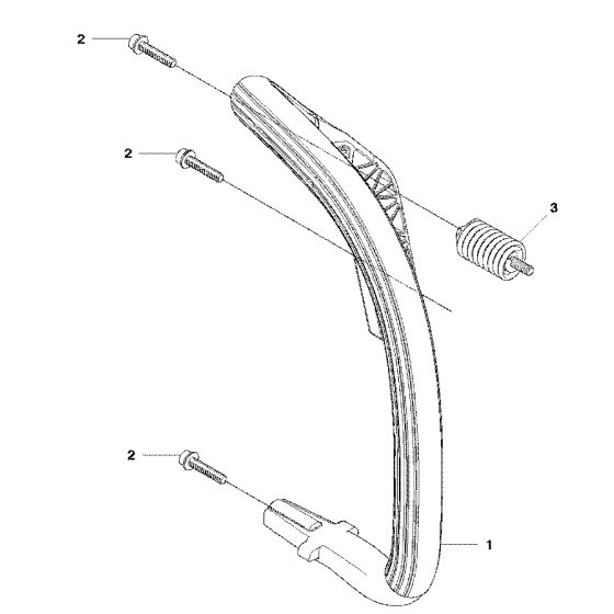 Handle Assembly for Husqvarna 440e