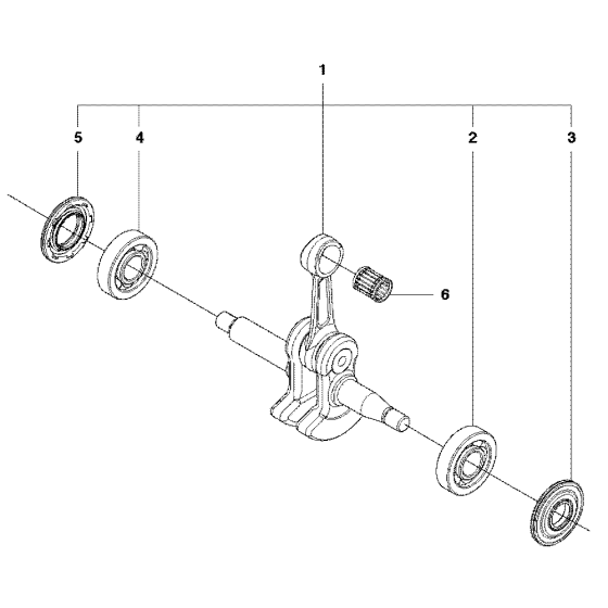 Crankshaft Assembly for 435e
