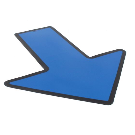 Blue Arrow Decal for Genie Access Platform (Width 180mm x Height 228mm)