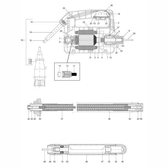 48mm Assembly for Altrad Belle Megavib Poker