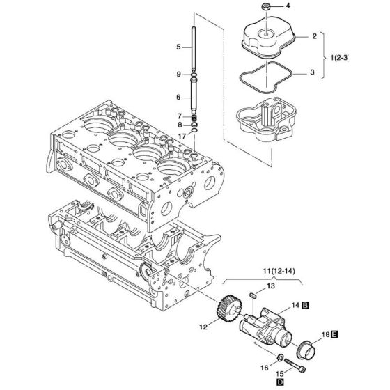 Cover Cylinder Head Assembly