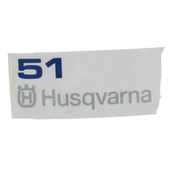Decal for Husqvarna 51 Chainsaws - 503 66 28-05
