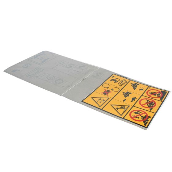 Decal for Husqvarna PR14, PR15, PR17 Rider Mowers - 506 94 48-01