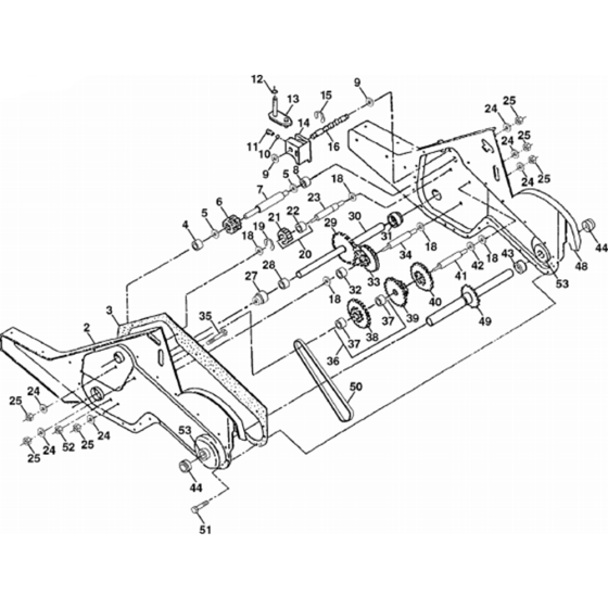 Transmission Assembly for Husqvarna