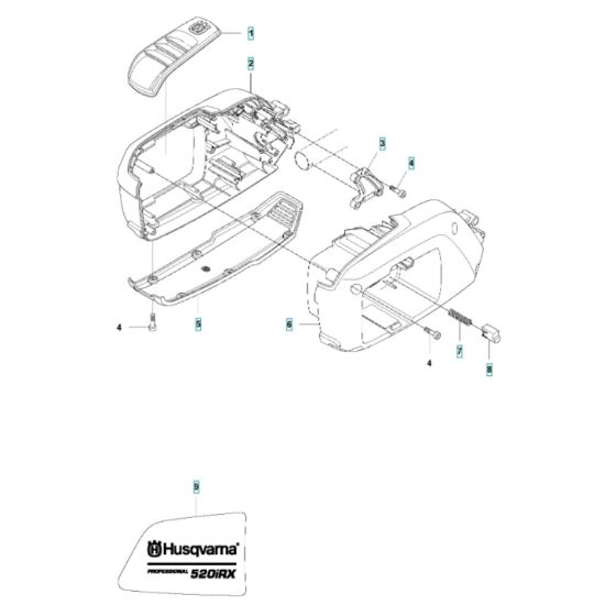 Husqvarna 520iRX Housing